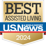 US News Best Assisted Living Badge
