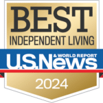 Best Independent Living US News 2024 Badge